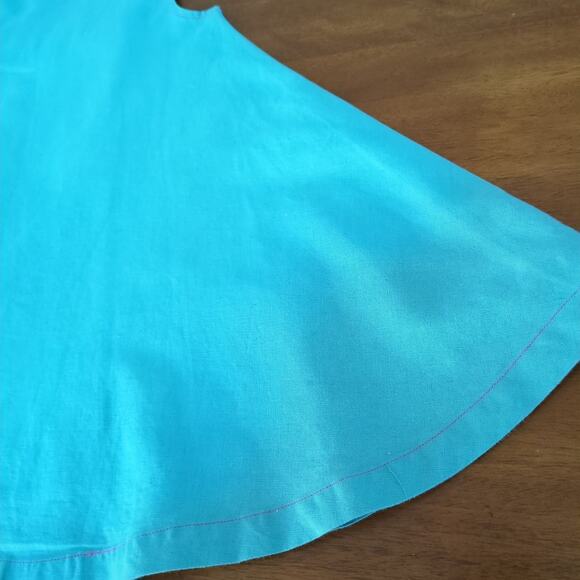 Matilda Jane Paint By Numbers All Wrapped Up Bow Linen Dress size 4 - Picture 10 of 11